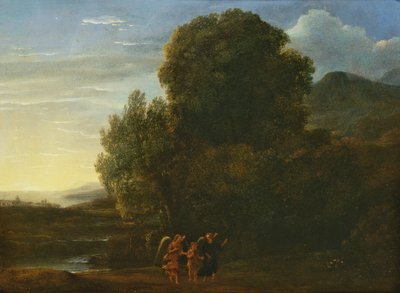 Landscape with St John the Baptist by Claude Lorrain